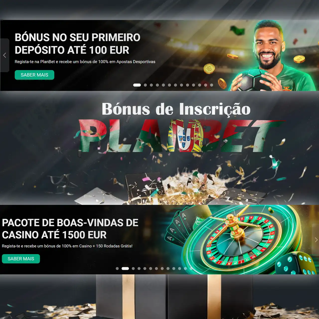 Ganhe grandes bónus de boas-vindas no casino