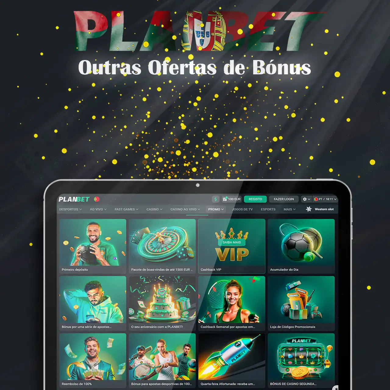 Confira outras ofertas de bónus de casino