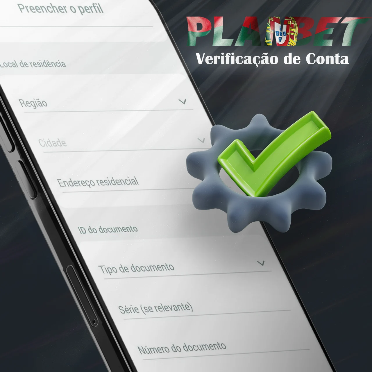 Passe por um processo de verificação simples no casino